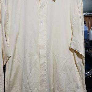 Vintage Burberry Men’s Long Sleeve  Button Up  Shirt - Sz 16.5 (34)